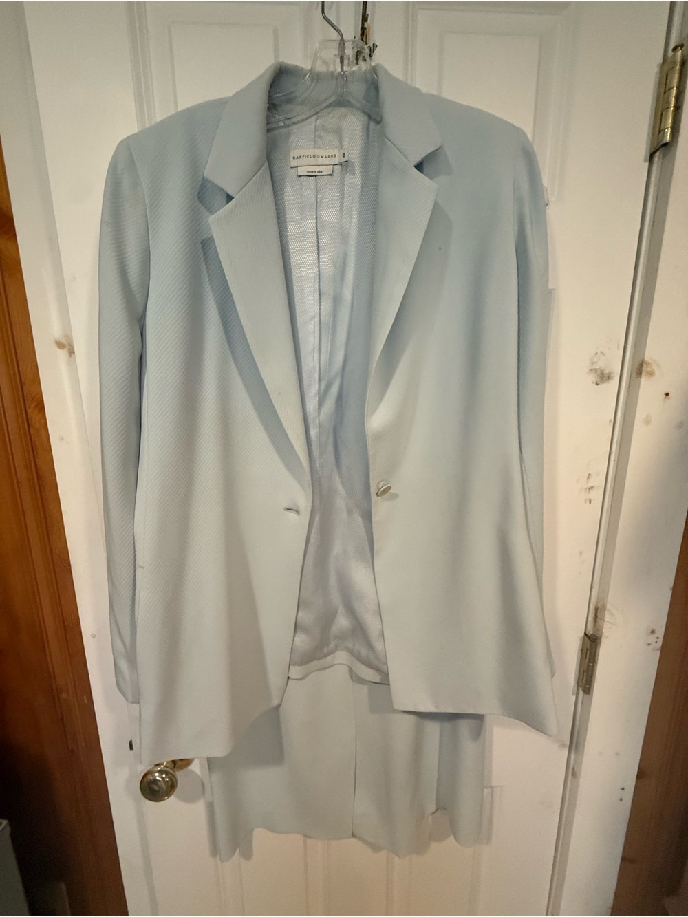 Baby Blue Women's Blazer Dress - Karen Millen